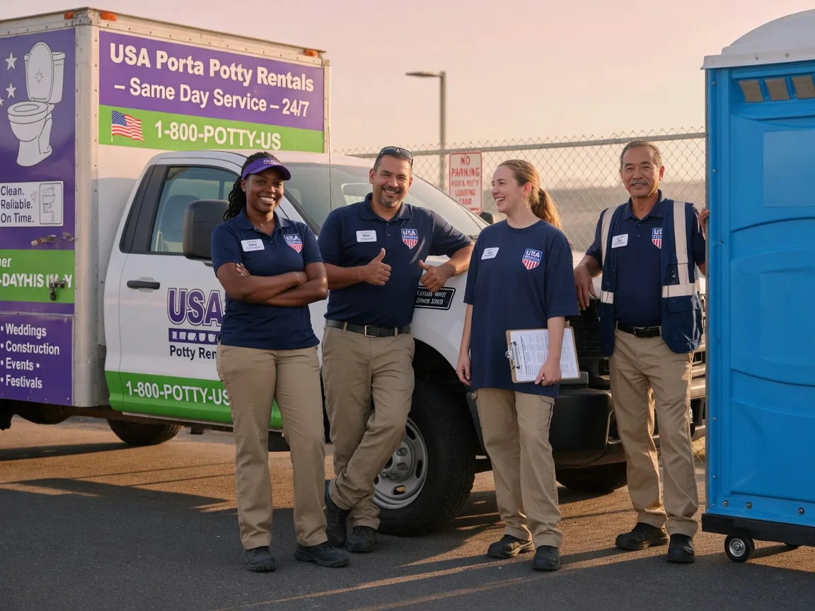 Porta Potty Rental company in Castalia, NC
